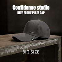 CONFIDENCE STUDIO DEEP FRAME PLATE CAP GRAY CON-66
