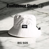 Confidence Studio BIGSIZE Bucket Hat Polyester White CON-136