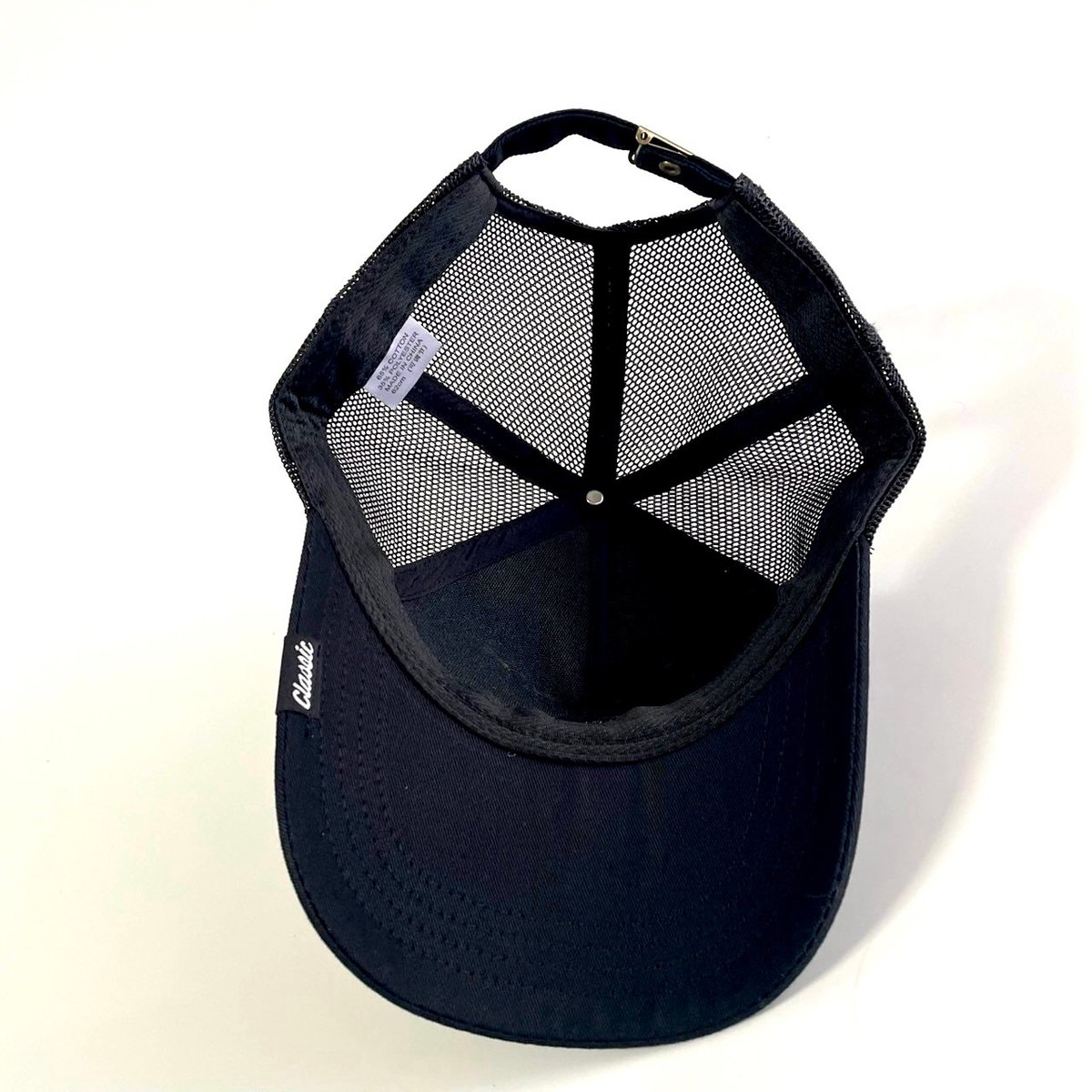 CS3D LOGO DEEP MESH CAP BLACK/BLACK CON-53 | c