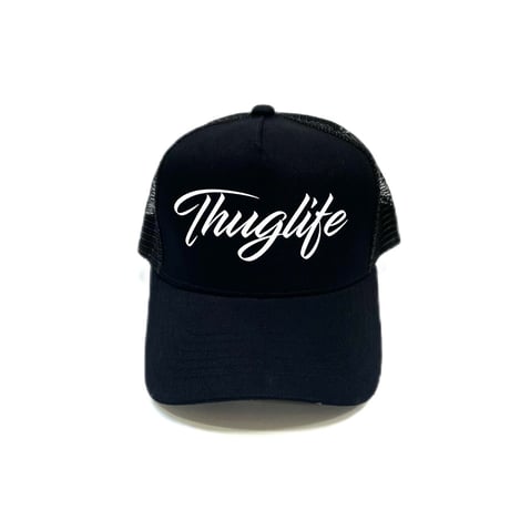 FLIPPER NORMAL PRINT MESH CAP black K-19