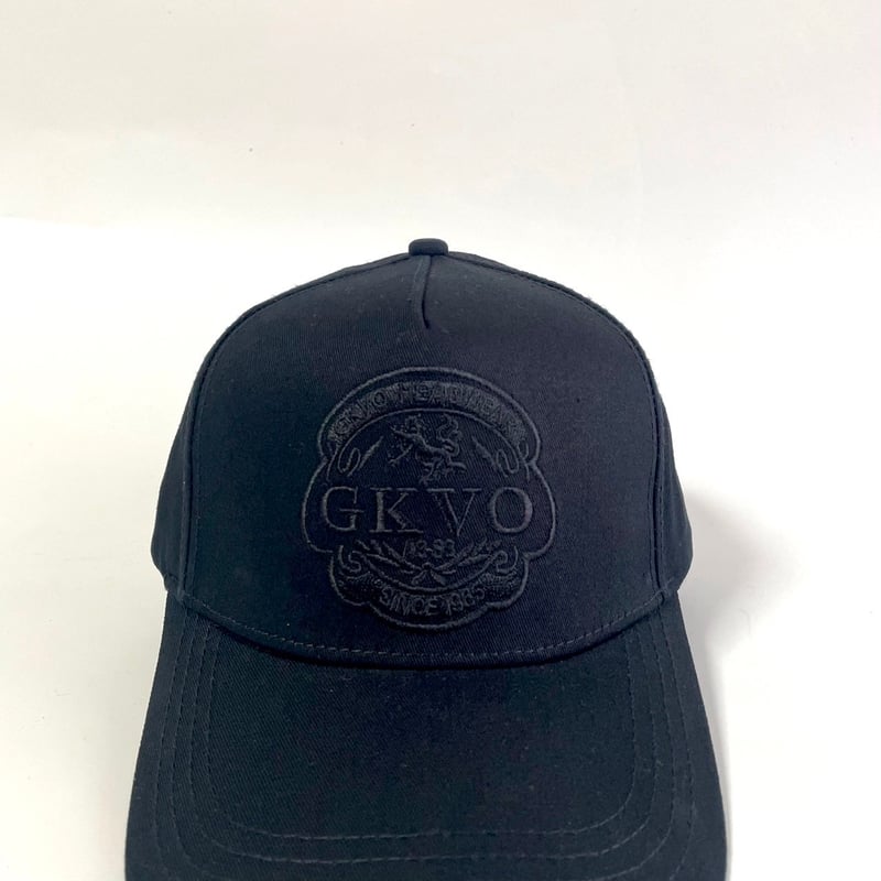 GKVO EMBROIDERY CAP BLACK/BLACK L-XL NA-40 | co