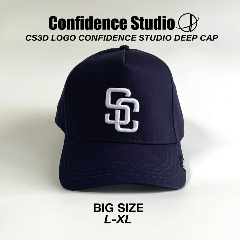 CS3D LOGO CONFIDENCE STUDIO DEEP CAP NAVY/WHI