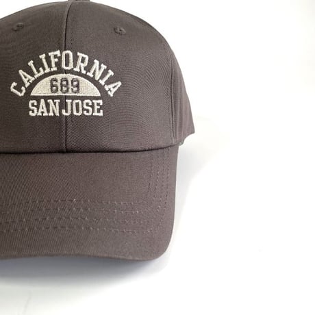 California Arch Logo 6-Panel Cap Greige K-211