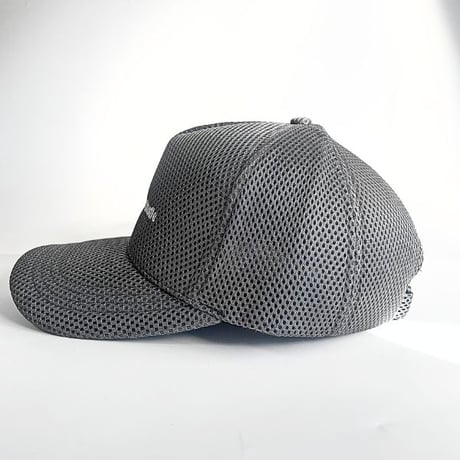 CONFIDENCE STUDIO SIMPLE NEW LOGO DEEP CAP  ALL MESH CHARCOAL CON-06