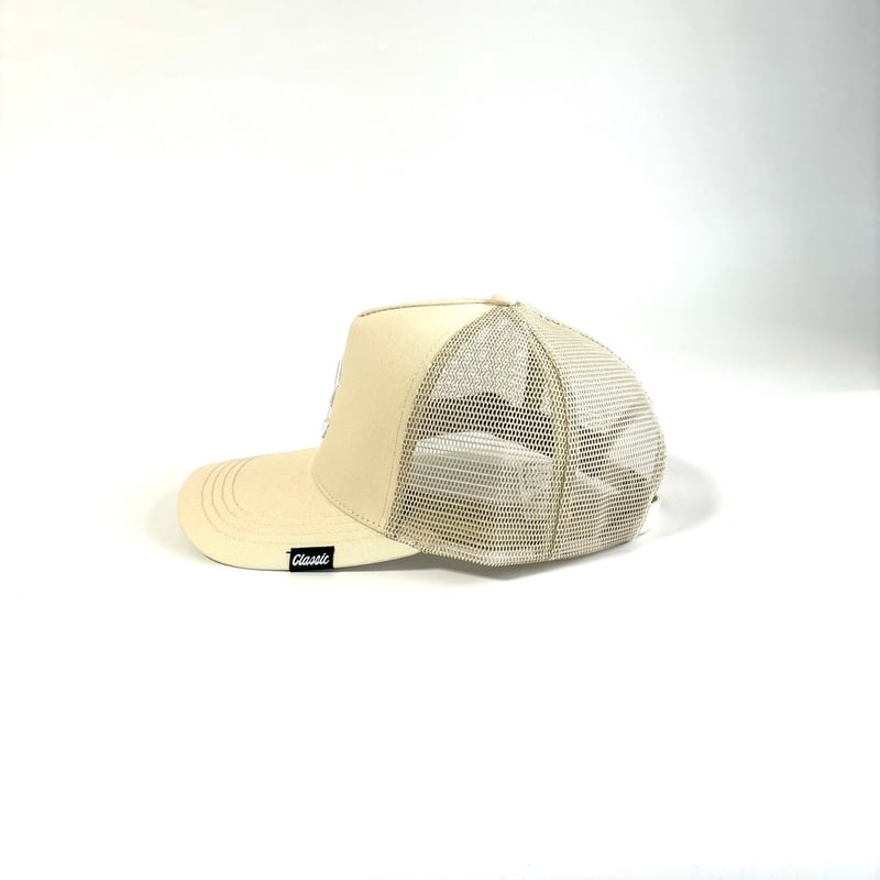 Edo3D LOGO DEEP MESH CAP IVORY/WHITE CON-96 |