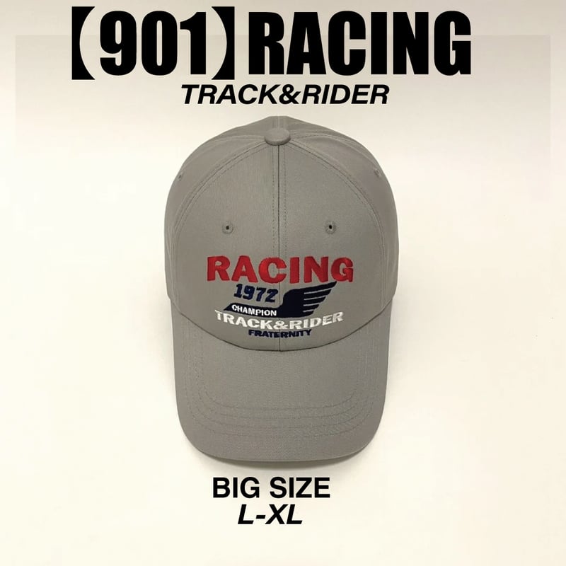 901】RACING TRACK&RIDER CAP gray K-78 | confide 901】RACING TRACK&RIDER CAP gray K-78 | confide