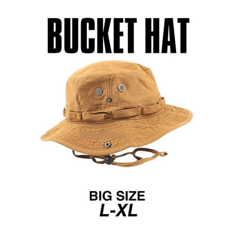 BucketHat　BEIGE K-45