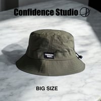 Confidence Studio BIGSIZE Bucket Hat Polyester Khaki CON-138