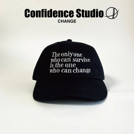 【限定セール品】confidence studio soft Darwinism message LOGO BLACK/WHITE CON-45