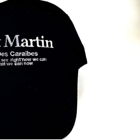 Saint Martin Vintage Logo Cap Black K-215