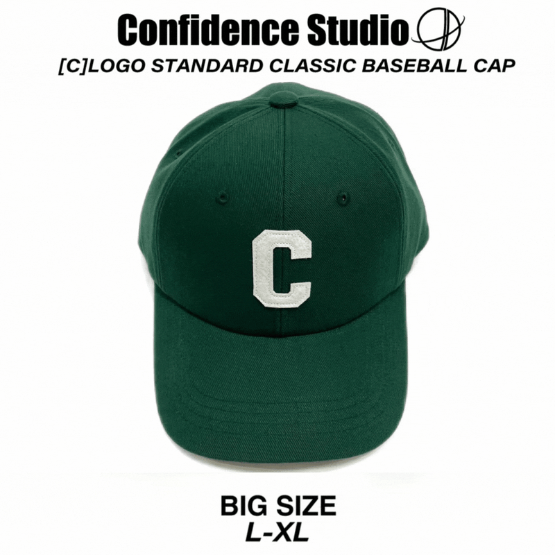 C]LOGO STANDARD CLASSIC BASEBALL CAP green K-