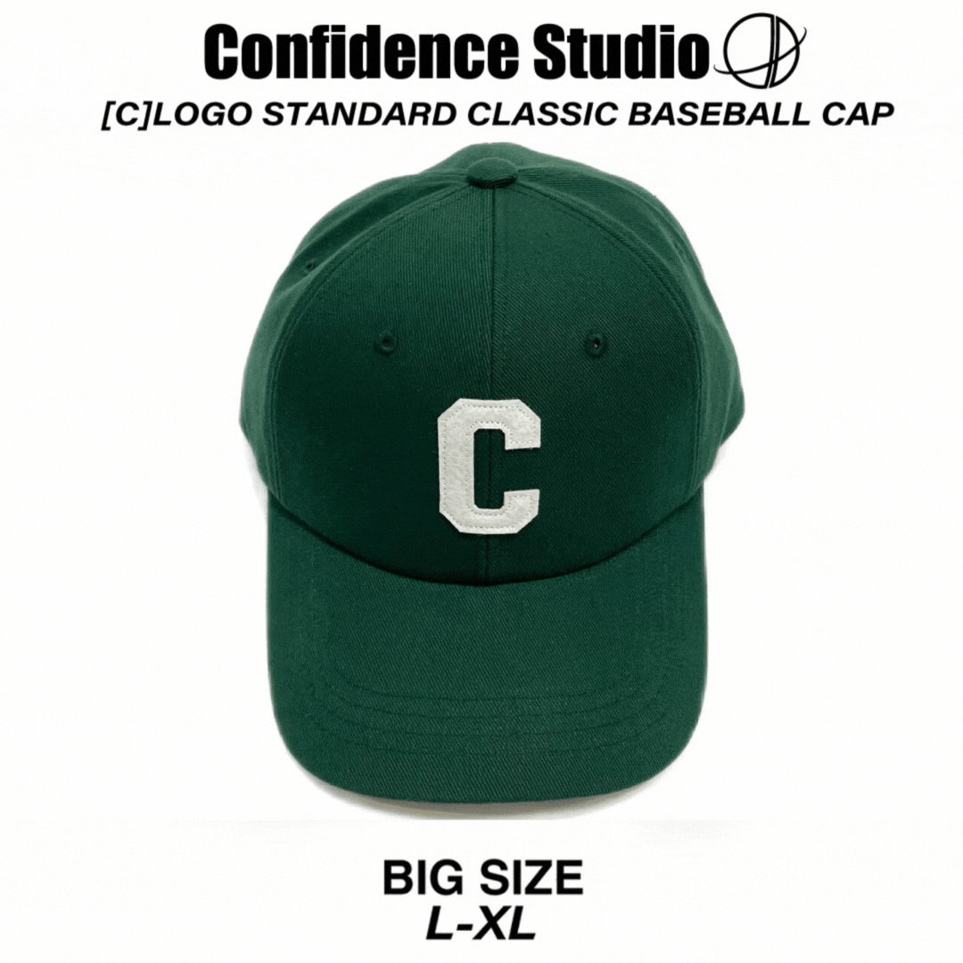 C]LOGO STANDARD CLASSIC BASEBALL CAP green K-