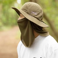 ONIYANMA HAT　防蚊アウトドアハット  KHAKI on-02