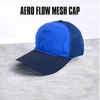 AERO FLOW MESH CAP　BLUE K-241