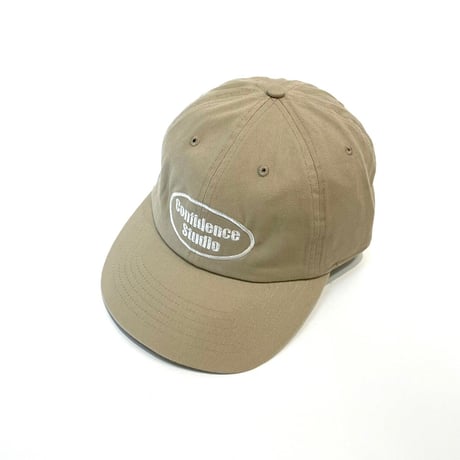 confidence studio soft logo cap　beige CON-23