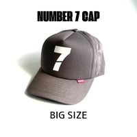 NUMBER 7 CAP gray k-164GY