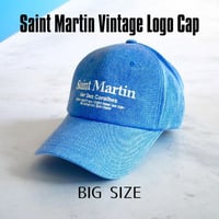 Saint Martin Vintage Logo Cap Blue K-216
