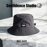 Confidence Studio BIGSIZE Bucket Hat  Polyester　Gray CON-139
