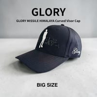 GLORY MISSILE HIMALAYA Curved Visor Cap – Black G-02