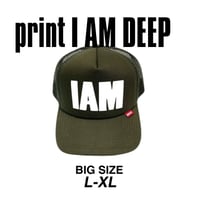I AM MESH CAP khaki K-07
