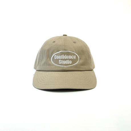 confidence studio soft logo cap　beige CON-23