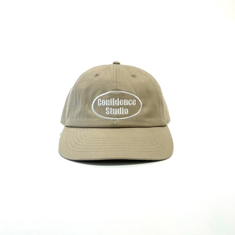 CONFIDENCE STUDIOのキャスキャップ２点セット confidence studio soft logo cap beige CON-23 |