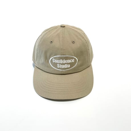 confidence studio soft logo cap　beige CON-23