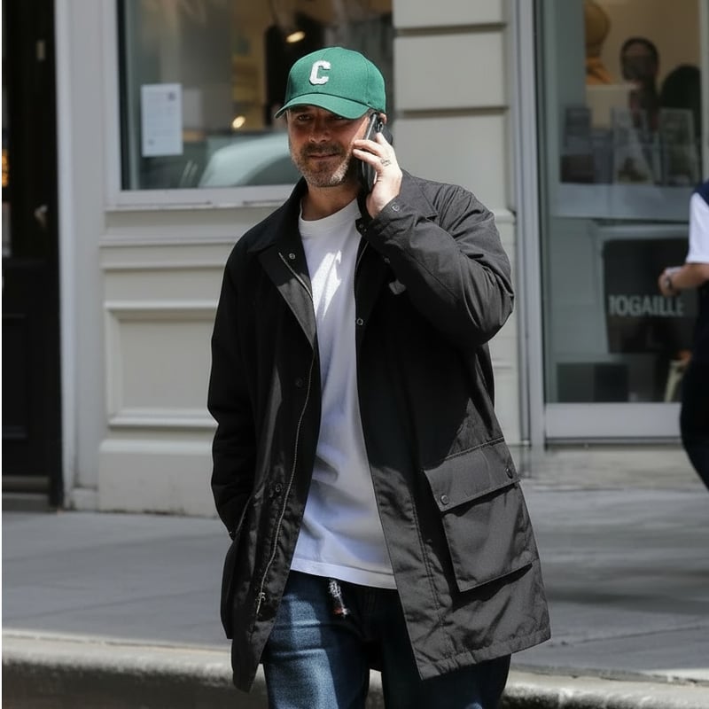 C]LOGO STANDARD CLASSIC BASEBALL CAP green K-