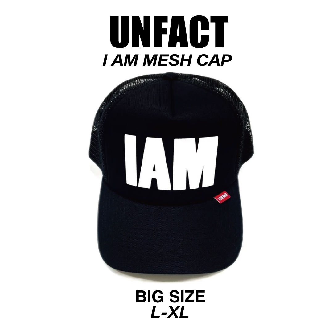 UNFACT I AM MESH CAP black K-06 | confidence store