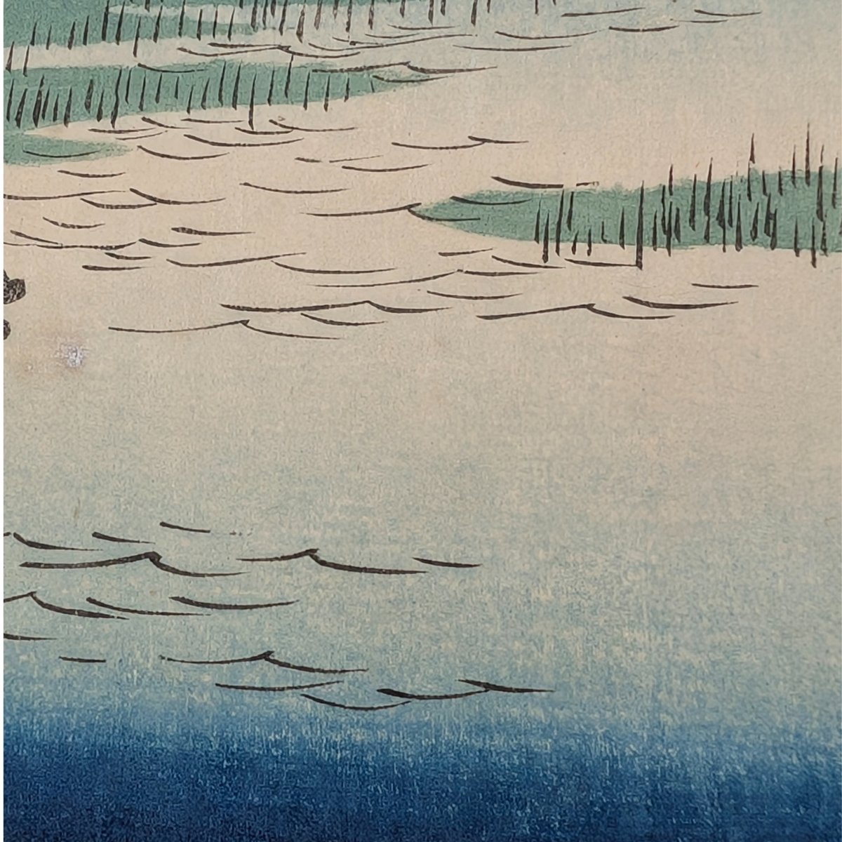 広重 「五十三次名所図会 池鯉鮒」(竪絵東海道) | 古美術もりみや