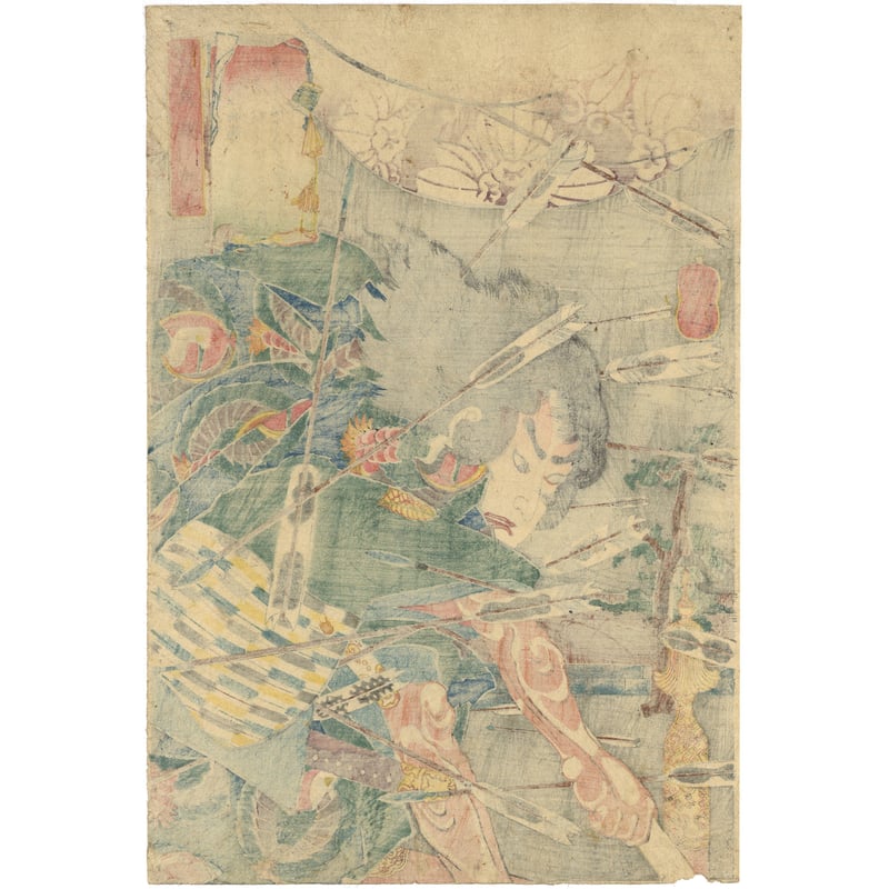 古壺　古美術 薬師寺旧佛足堂 肘木古材 花入 江戸期より伝わる 川崎鳳嶽(作