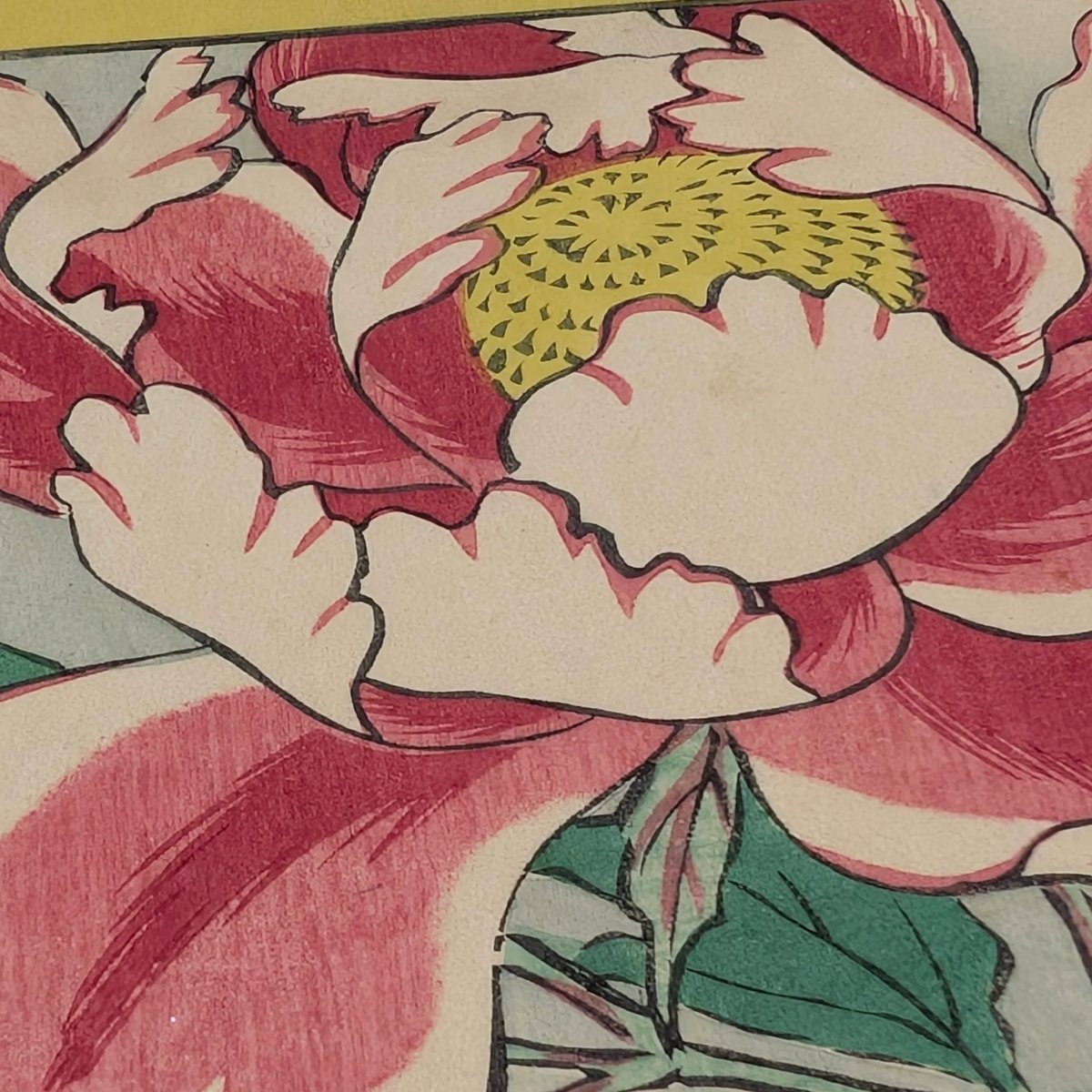 広重二代(立祥) 「東京名所三十六花撰 東京北沢牡丹」 | 古美術もりみや