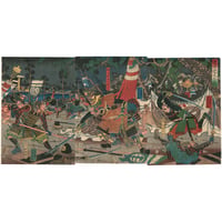 芳員 「太平記大合戦」-桶狭間の戦い-