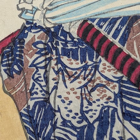 芳年 「本朝智仁英勇鑑　蜂須賀小六正勝」