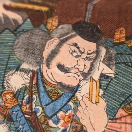 芳幾 「頼光大江山入之図」