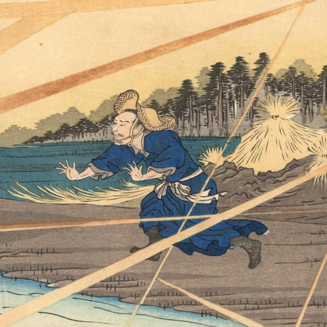 国芳 「二十四孝童子鑑　王裒」