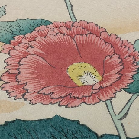 広重二代(立祥) 「東京名所三十六花撰　東都あふひ坂葵」
