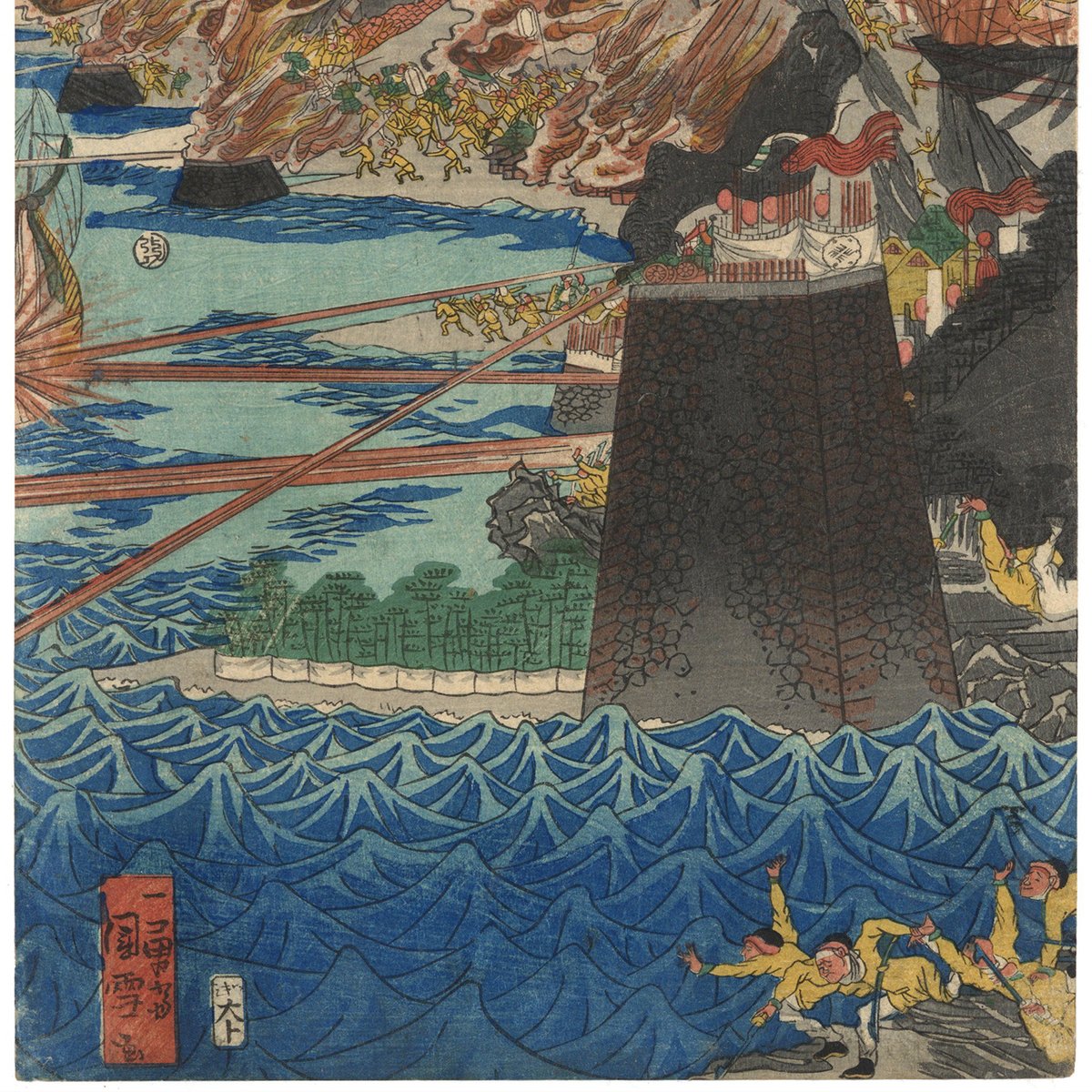 国雪 (蒙古襲来図) | 古美術もりみや