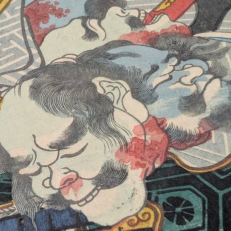 国綱 「佐枝犬千代合戦之図」