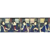 芳年「東錦浮世稿談 蜀順平候趙雲」 -趙雲子龍- | 古美術もりみや