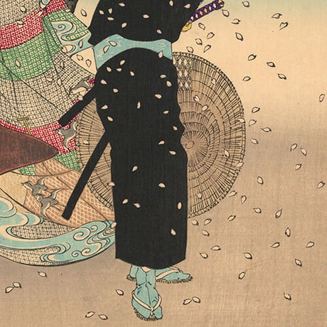芳年 「月百姿　忍岡月　玉渕斎」