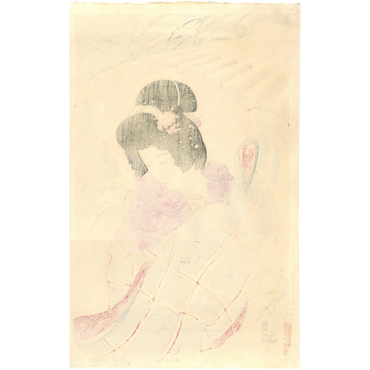 伊藤深水　A-2 伊藤深水 A-2 伊藤深水 A-2 伊藤深水 A-2