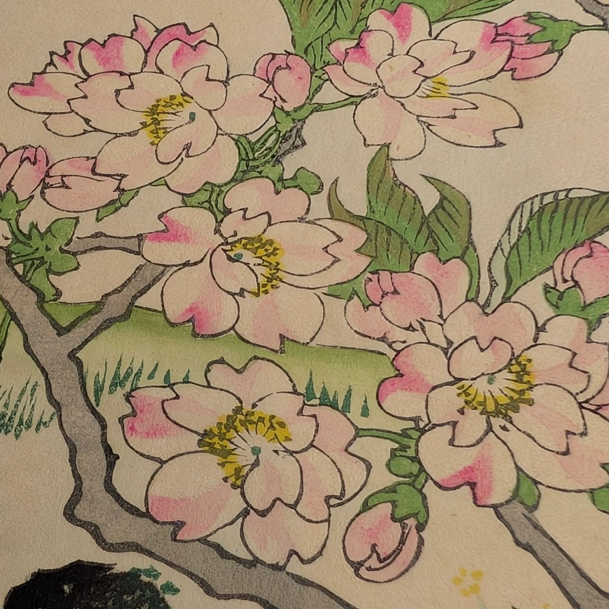楳嶺 「楳嶺花鳥画譜 桜 鴎」 | 古美術もりみや