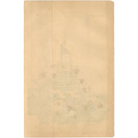 年英 「英雄三十六歌撰　柴田勝家」