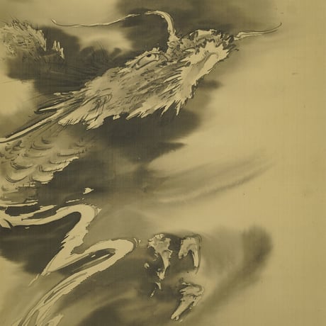 喜田華堂　龍虎図