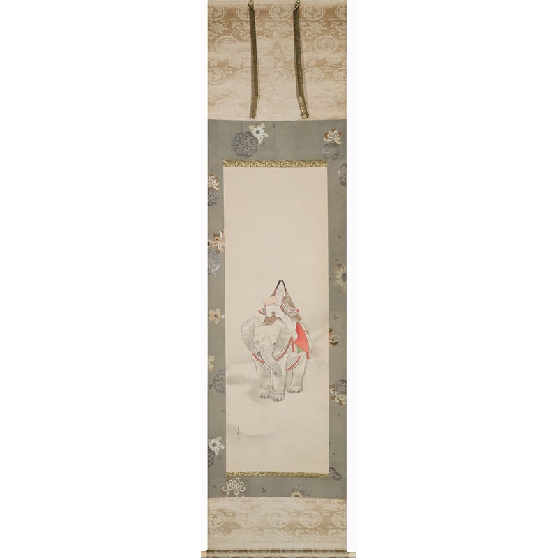 清春/美人画/美人行水図/掛軸☆宝船☆Z-416 真作】天斎/唐美人に蝶図/美人画/美人図/掛軸☆宝船☆AC-188の通販 by