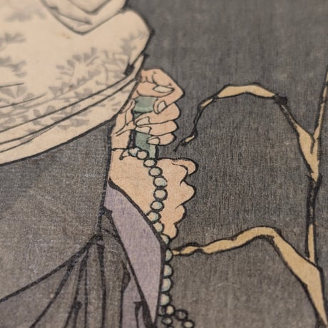 芳年 「月百姿　吼噦」