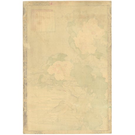 楳嶺 「楳嶺花鳥画譜　木芙蓉　鴫」