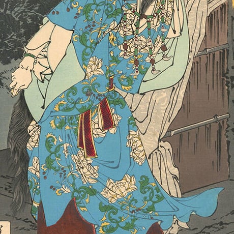 芳年 「月百姿　賊巣の月　小碓皇子」