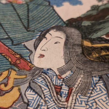 芳幾 「頼光大江山入之図」
